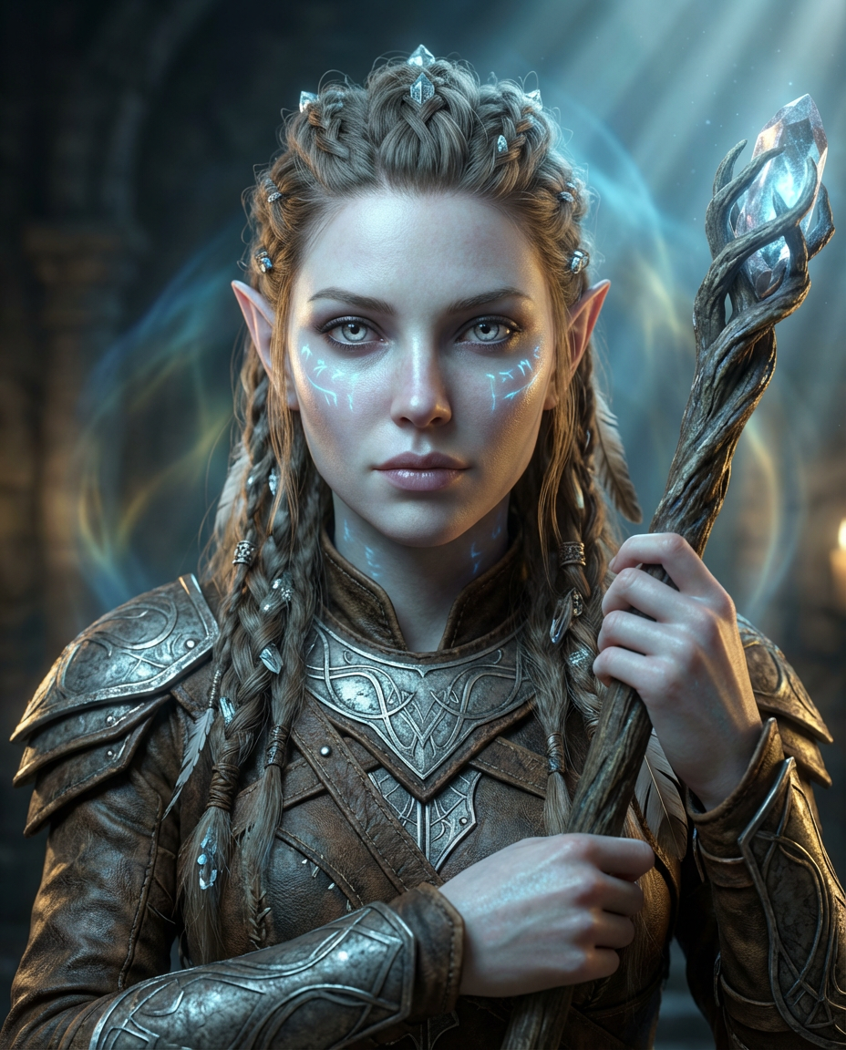 Hyper-Realistic Fantasy Character Portraits Midjourney Prompt